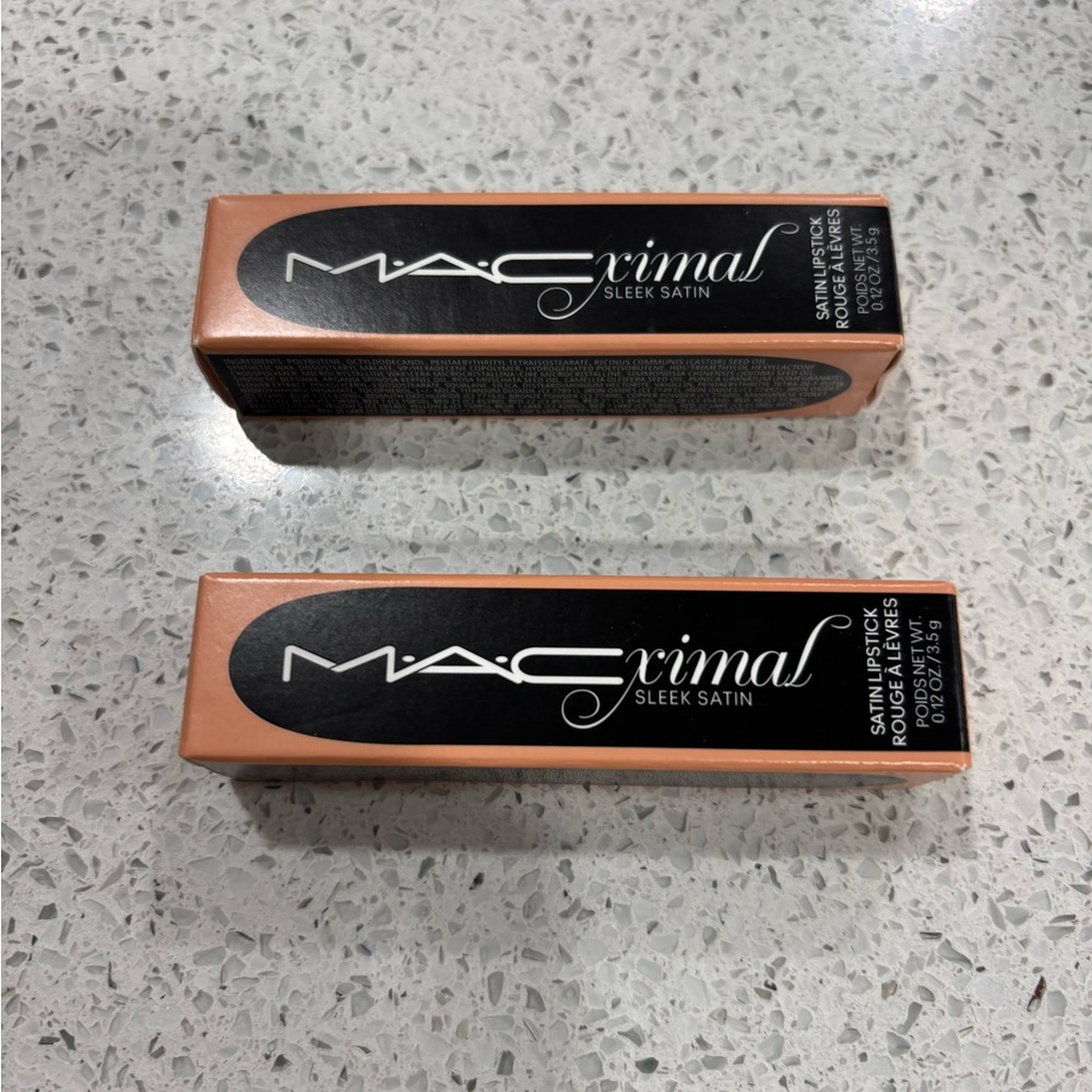 MAC Cosmetics Ximal Sleek Satin Lipstick. Color:peachstock. New.
